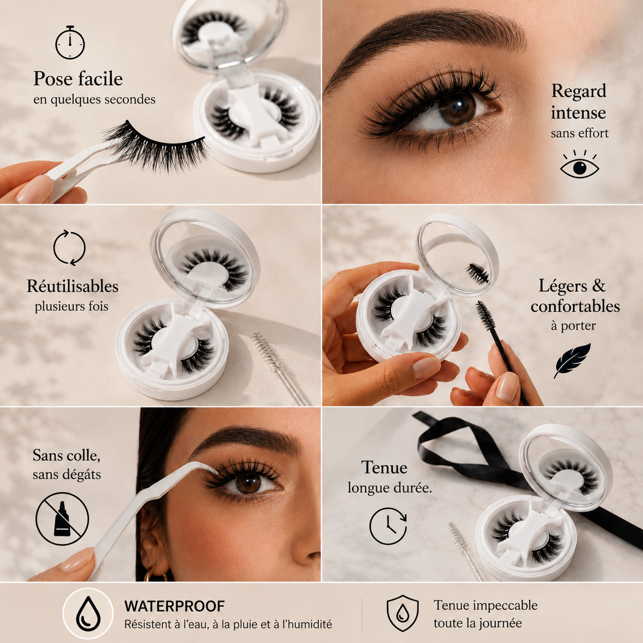 Cils Magnétiques Velourya™