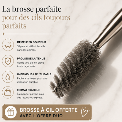 Brosse à cils de finition pour cils magnétiques – séparation précise et regard parfait
