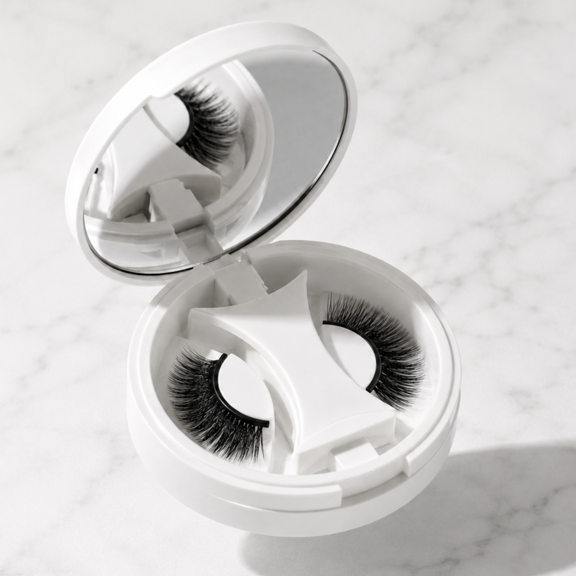 Kit Cils Magnétiques Premium – Boîte Magnétique & Pince Incluse